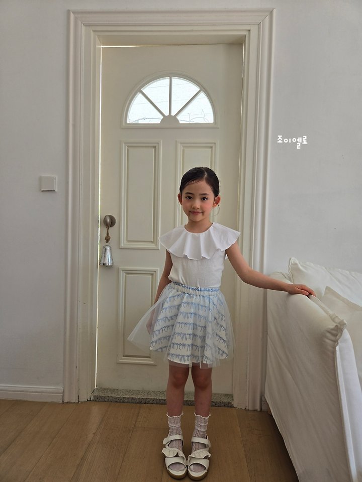 Joy ello - Korean Children Fashion - #designkidswear - Flared Sleeveless Top - 4