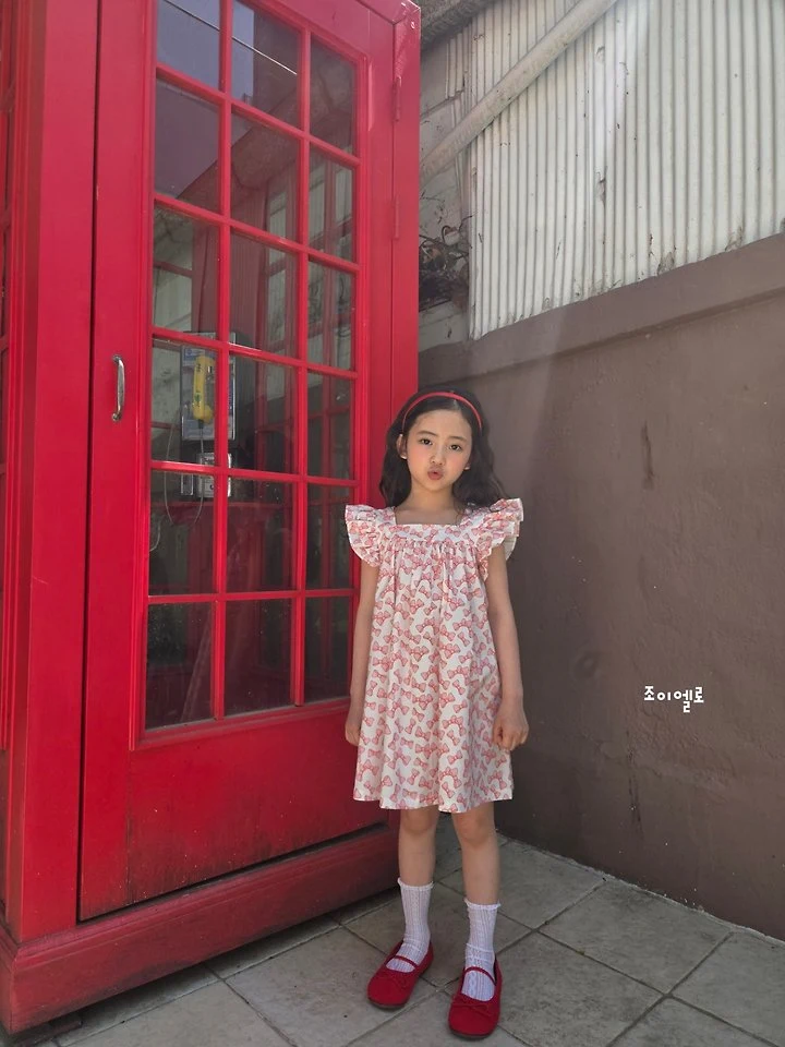 Joy ello - Korean Children Fashion - #discoveringself - Ribbon Butterfly One-piece - 3