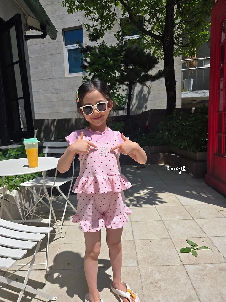 Joy ello - Korean Children Fashion - #discoveringself - Heart Towel Set - 3