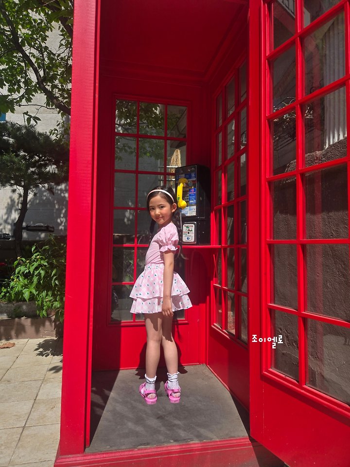 Joy ello - Korean Children Fashion - #fashionkids - Check Heart Leggings Skirt - 8