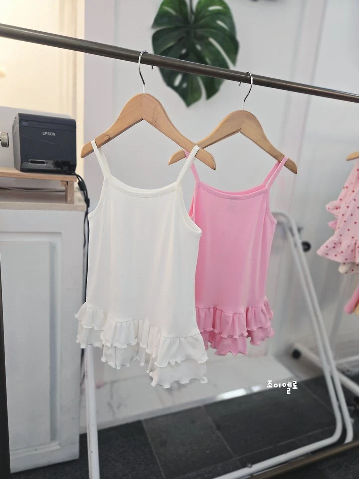 Joy ello - Korean Children Fashion - #kidsshorts - Cancan Sleeveless One-piece - 11