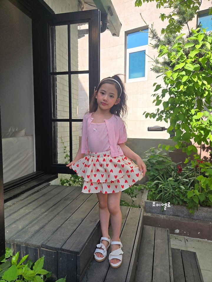 Joy ello - Korean Children Fashion - #kidsshorts - Cardigan Set - 3