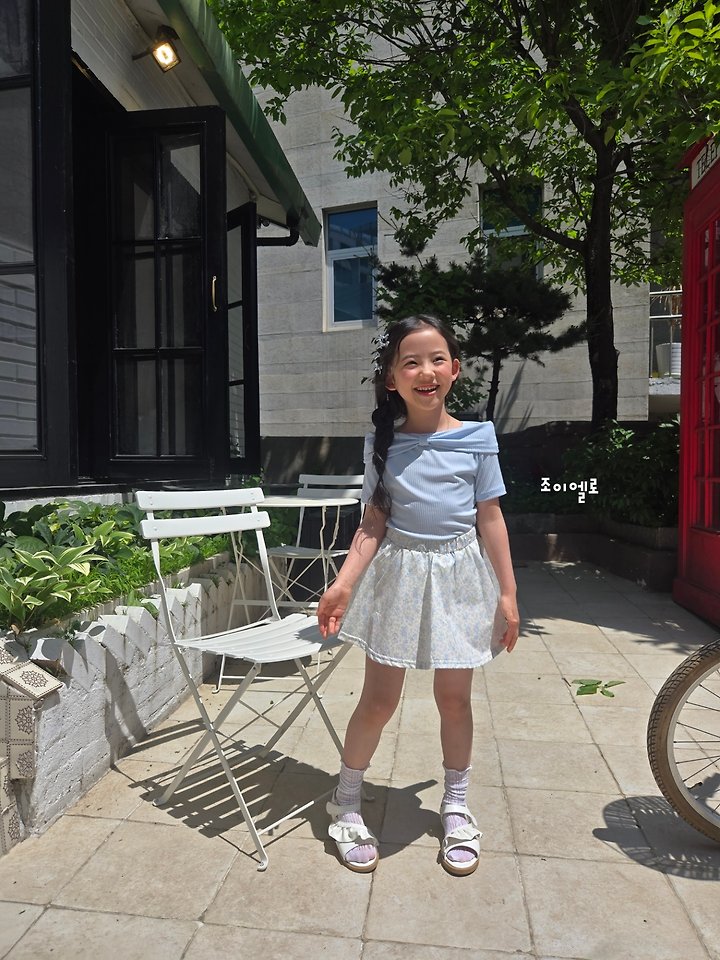 Joy ello - Korean Children Fashion - #kidsstore - Flower Leggings Skirt - 3