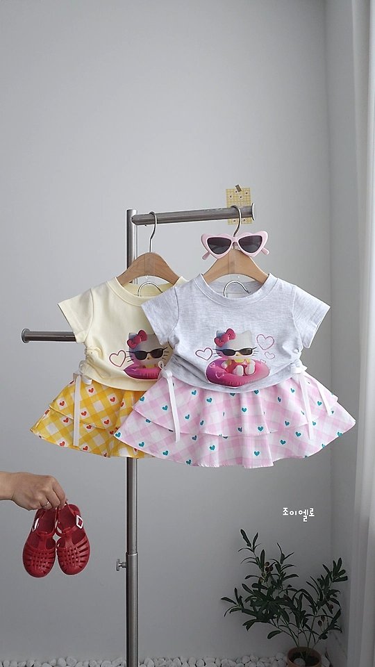 Joy ello - Korean Children Fashion - #kidsstore - Tube String Tee - 2