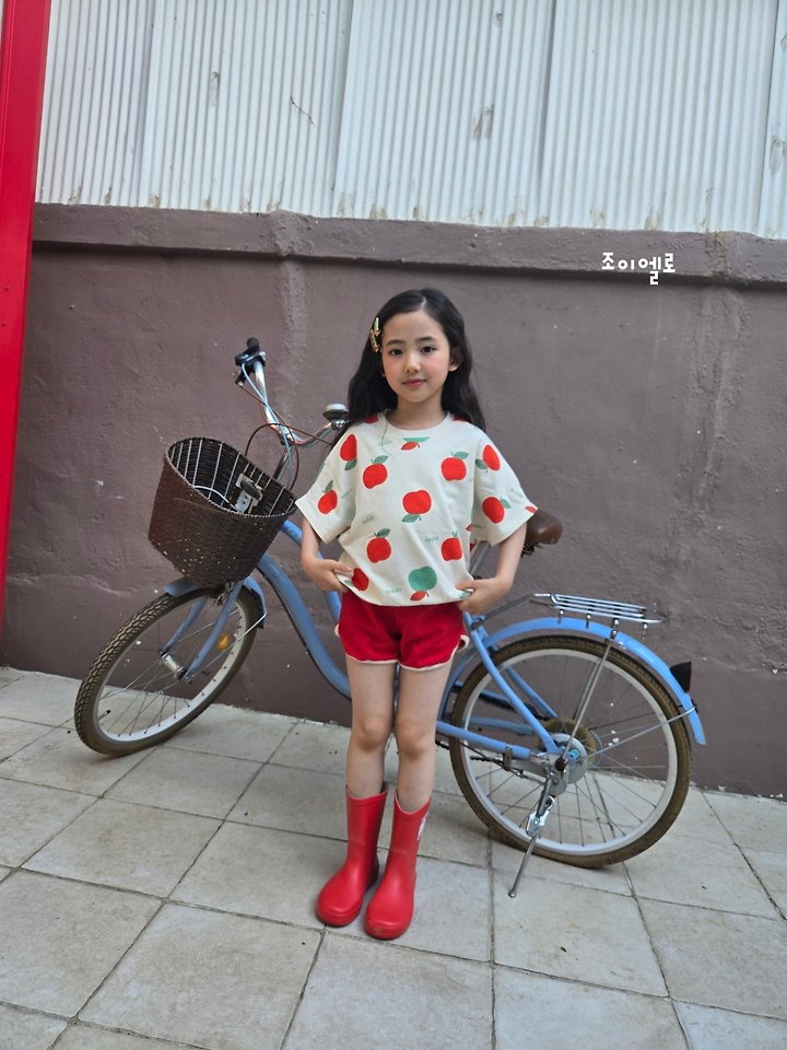 Joy ello - Korean Children Fashion - #kidzfashiontrend - Apple Set - 3