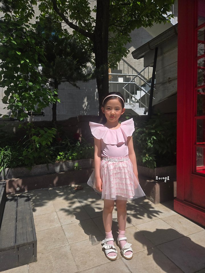 Joy ello - Korean Children Fashion - #kidzfashiontrend - Flared Sleeveless Top - 8