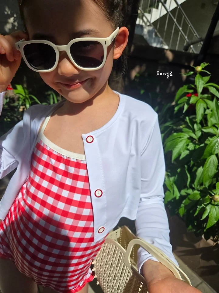 Joy ello - Korean Children Fashion - #kidzfashiontrend - Cardigan Swimsuit - 7