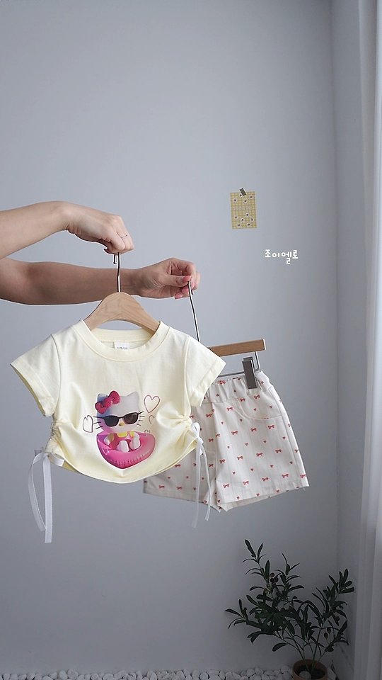 Joy ello - Korean Children Fashion - #kidzfashiontrend - Tube String Tee - 3