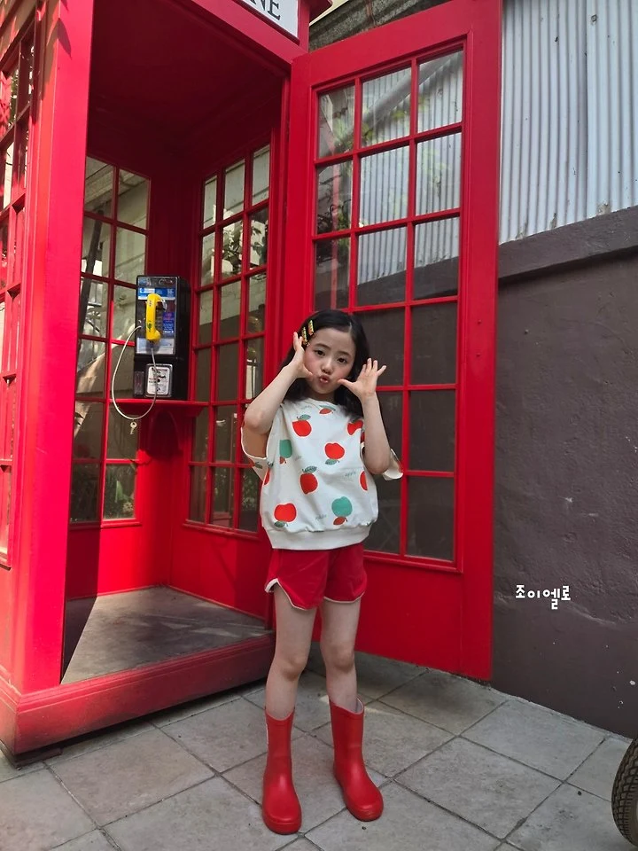 Joy ello - Korean Children Fashion - #littlefashionista - Apple Set - 5