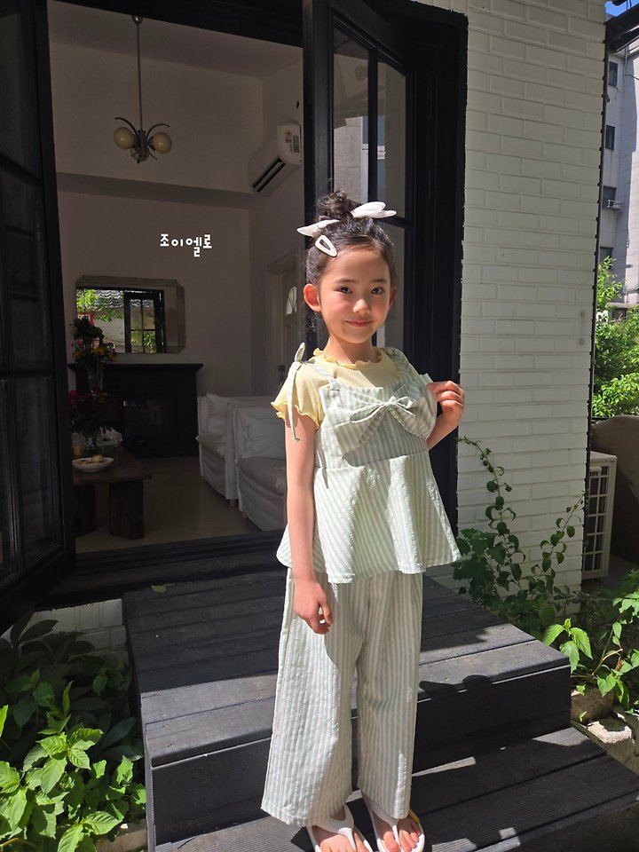 Joy ello - Korean Children Fashion - #littlefashionista - Bustier Set - 2