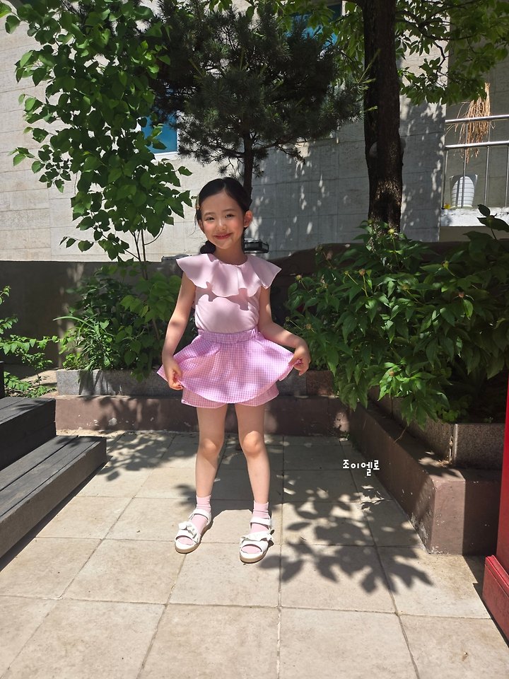 Joy ello - Korean Children Fashion - #magicofchildhood - Flared Sleeveless Top - 11