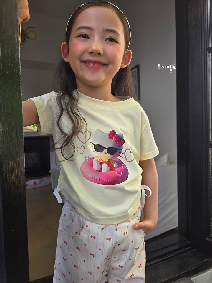 Joy ello - Korean Children Fashion - #magicofchildhood - Tube String Tee - 6