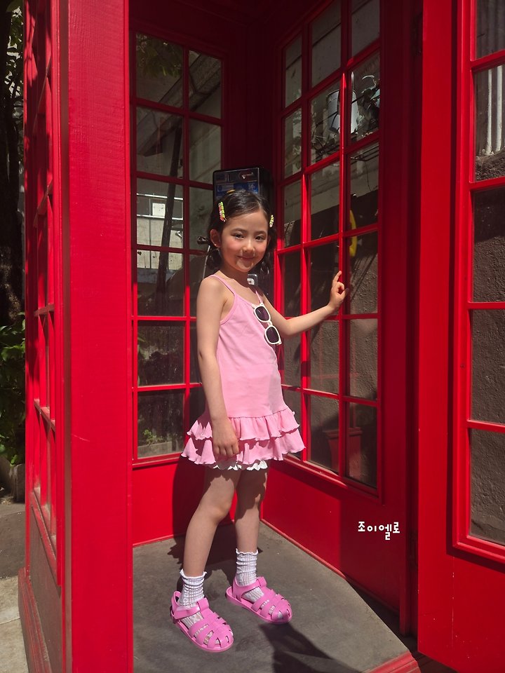 Joy ello - Korean Children Fashion - #minifashionista - Cancan Sleeveless One-piece
