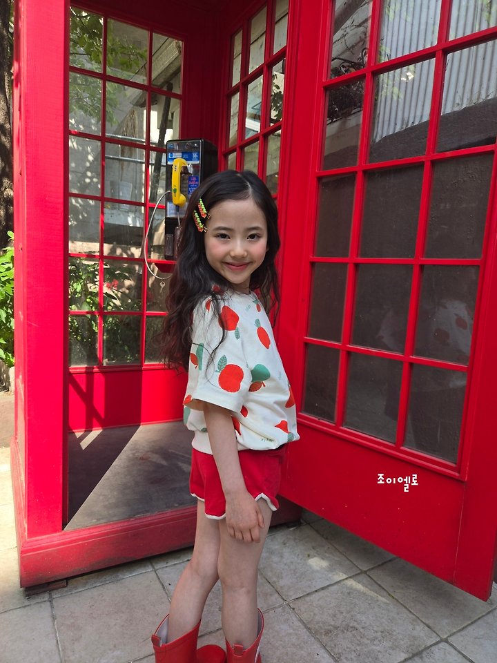 Joy ello - Korean Children Fashion - #minifashionista - Apple Set - 7