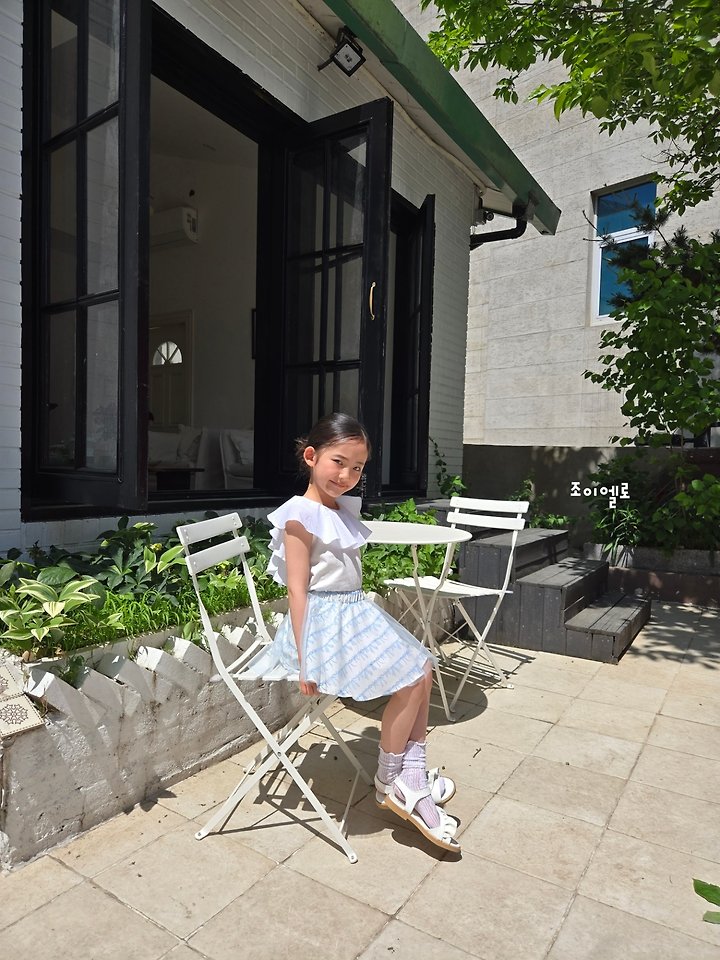 Joy ello - Korean Children Fashion - #minifashionista - Ribbon Lace Leggings Skirt - 3
