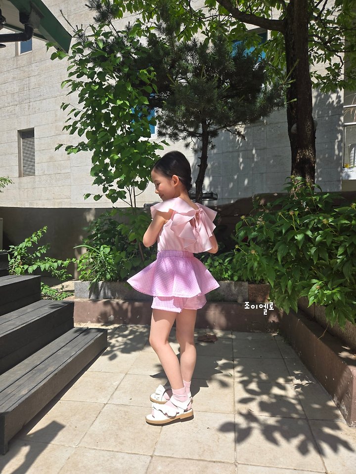 Joy ello - Korean Children Fashion - #minifashionista - Flared Sleeveless Top - 12