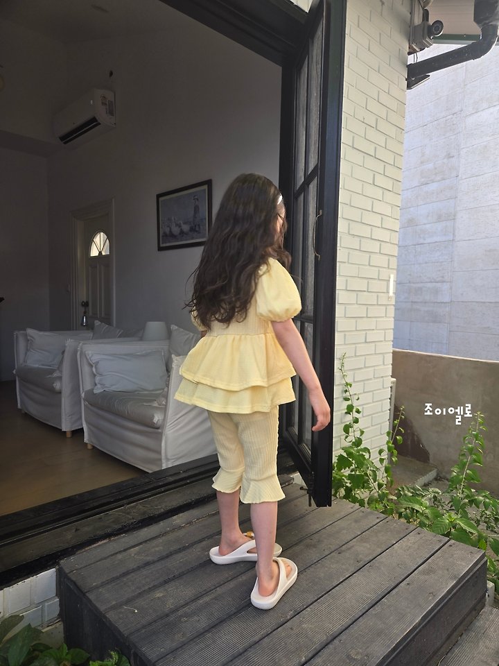 Joy ello - Korean Children Fashion - #minifashionista - Cancan Wave Set - 4