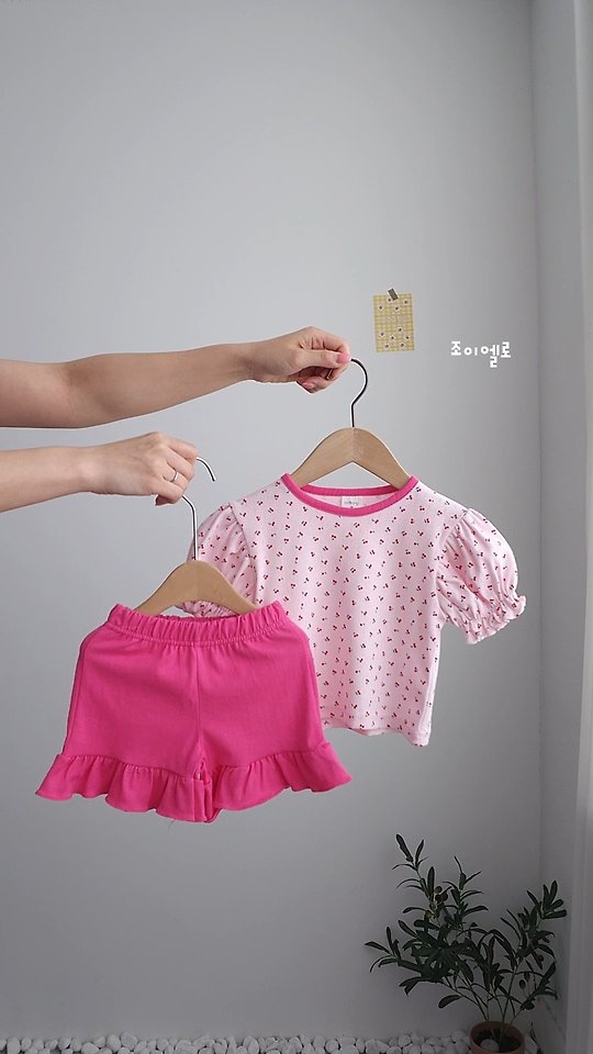 Joy ello - Korean Children Fashion - #prettylittlegirls - Mini Cherry Set - 2