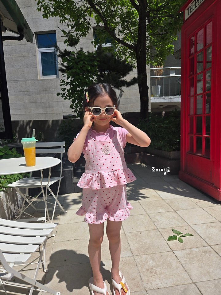 Joy ello - Korean Children Fashion - #prettylittlegirls - Heart Towel Set - 12