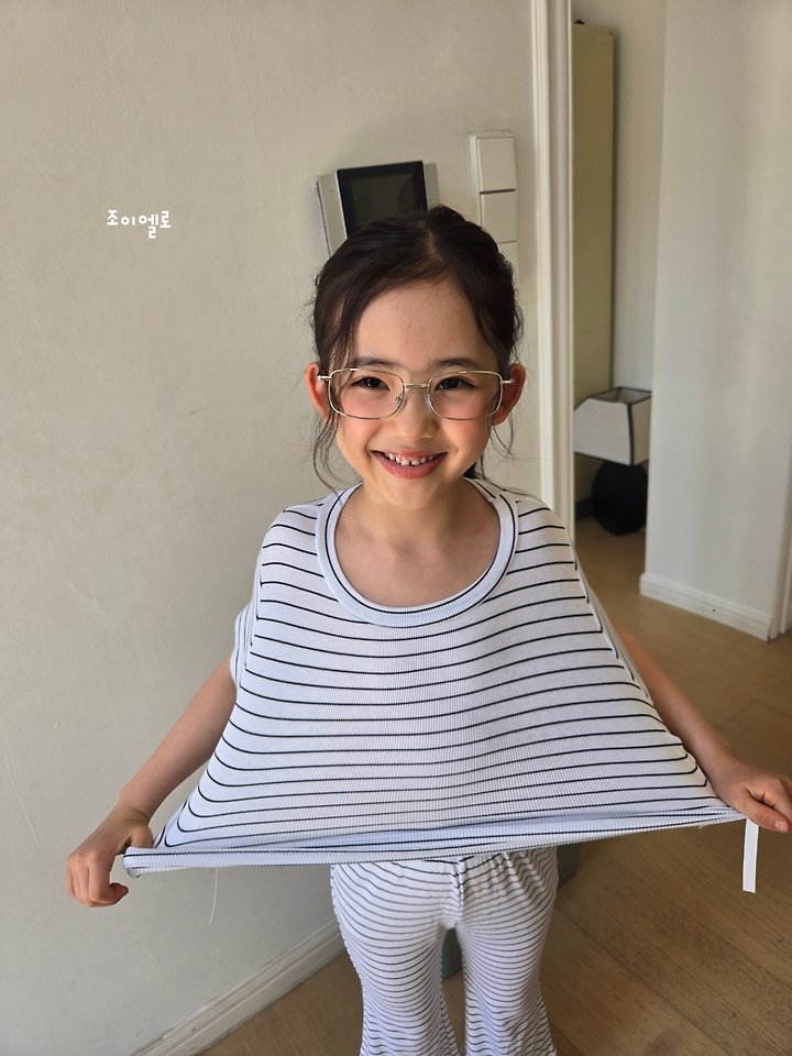 Joy ello - Korean Children Fashion - #stylishchildhood - Stripe String Set - 10