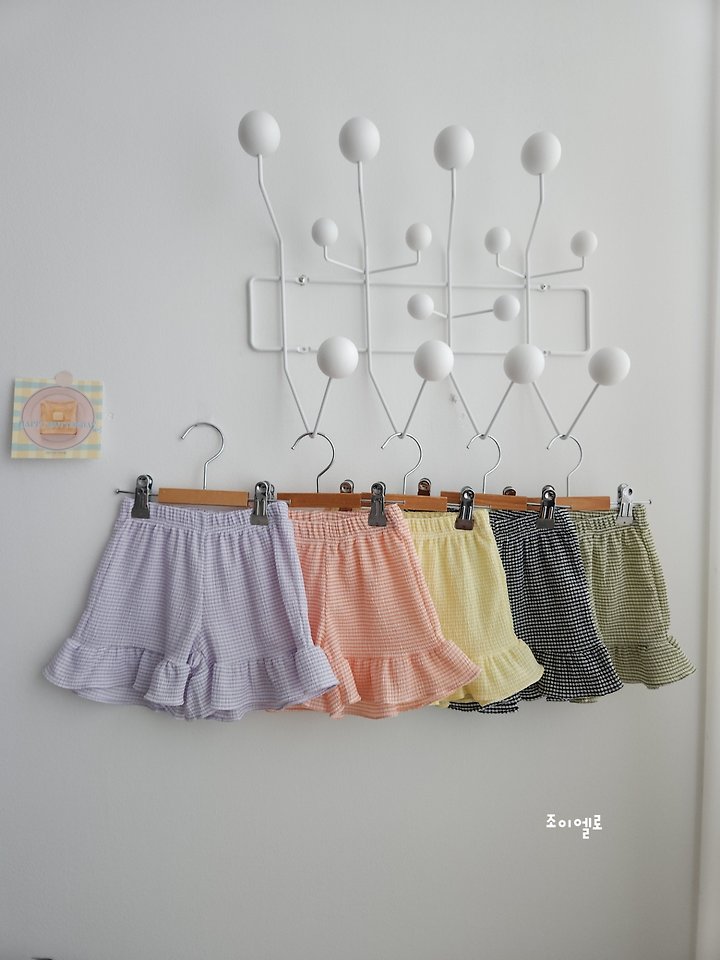 Joy ello - Korean Children Fashion - #todddlerfashion - Check Frill Set - 2