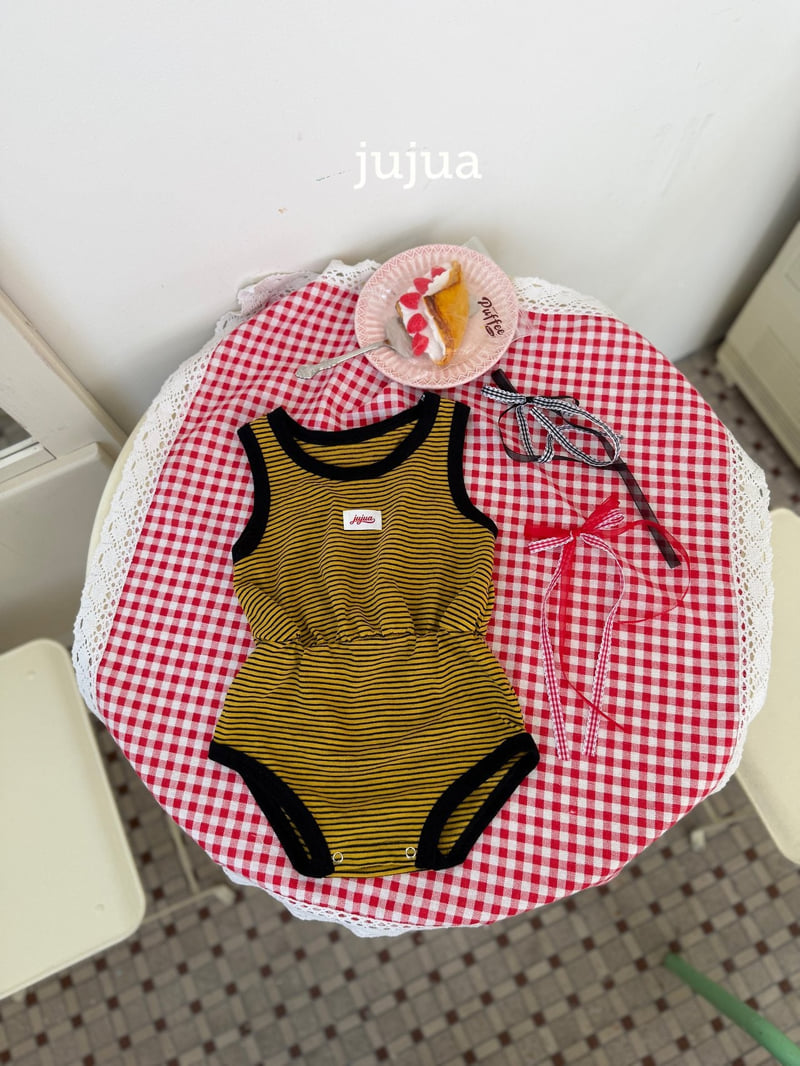 Jujua - Korean Baby Fashion - #smilingbaby - Stripe Suit - 4
