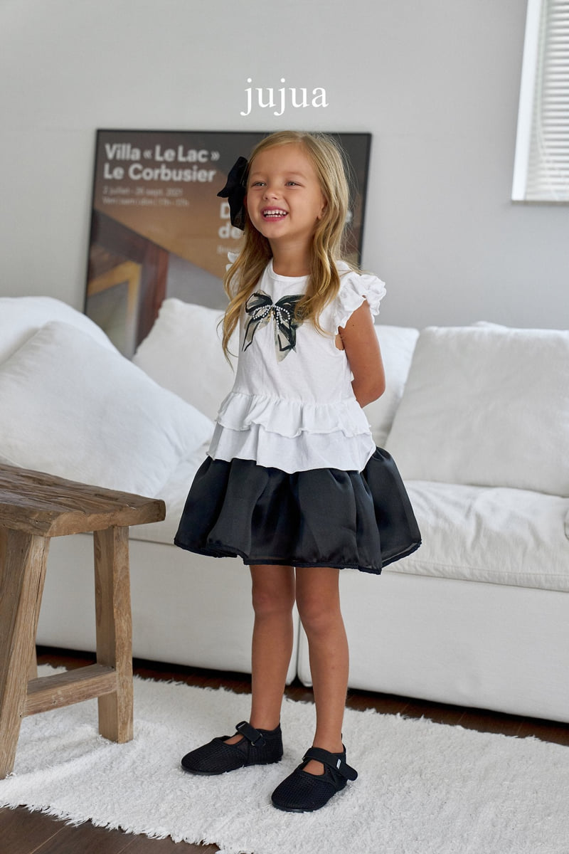 Jujua - Korean Baby Fashion - #babyboutique - Ribbon Tee - 4