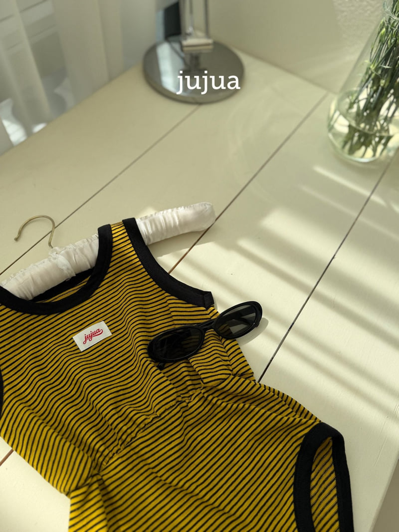 Jujua - Korean Baby Fashion - #babygirlfashion - Stripe Suit - 9