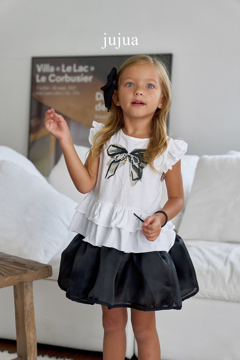 Jujua - Korean Baby Fashion - #babylifestyle - Ribbon Tee - 9