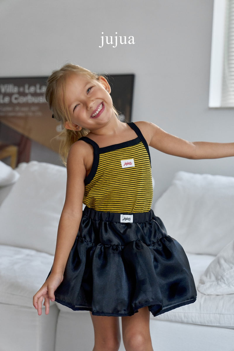 Jujua - Korean Baby Fashion - #babyoninstagram - Stripe Sleeveless Tee - 10