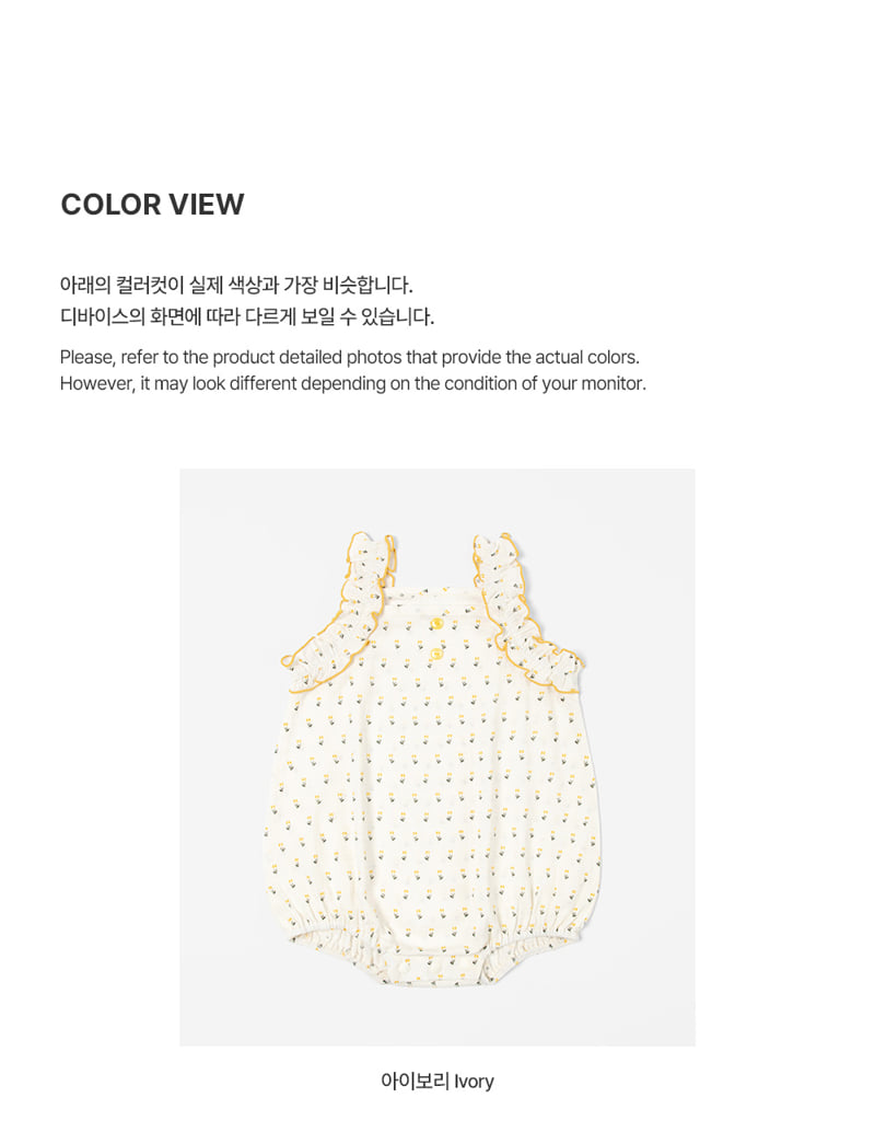 Kids Clara - Korean Baby Fashion - #babyboutique - Nero Bodysuit - 6