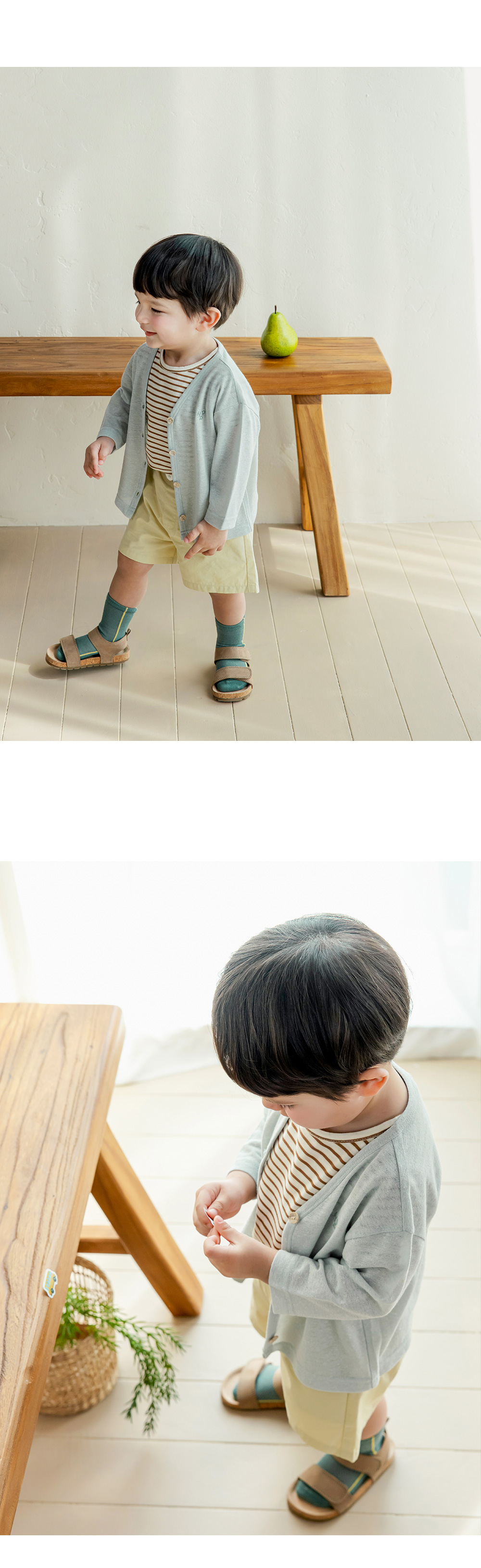 Kids Clara - Korean Baby Fashion - #babyboutique - Hearts Cardigan - 8