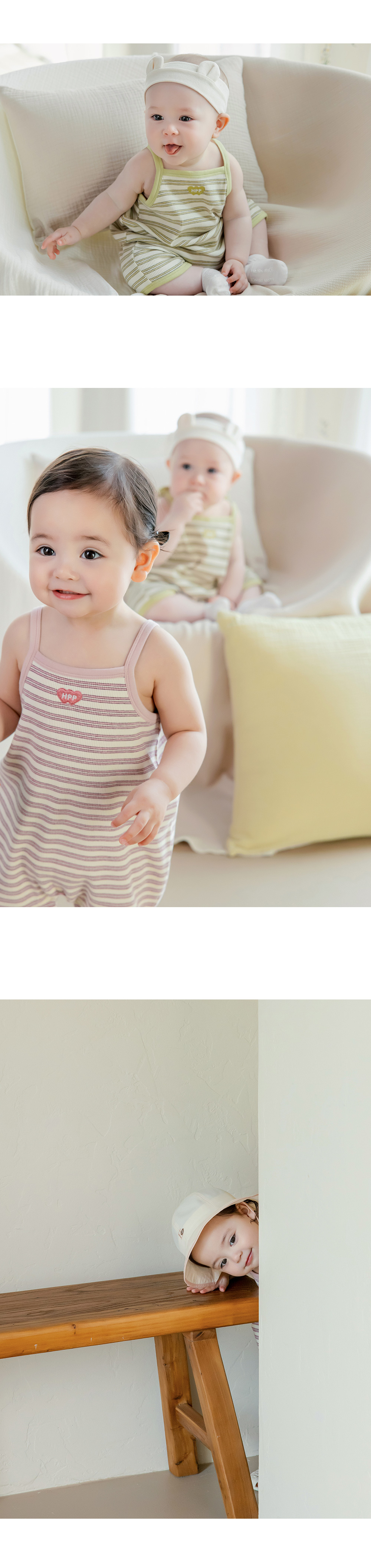 Kids Clara - Korean Baby Fashion - #babyboutique - Arom Baby Jumpsuit - 3