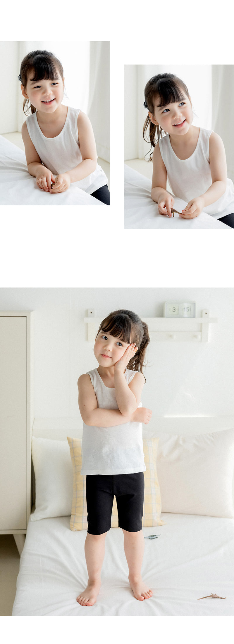 Kids Clara - Korean Baby Fashion - #babyclothing - Pure Basic Mesh Running 2P Set - 6