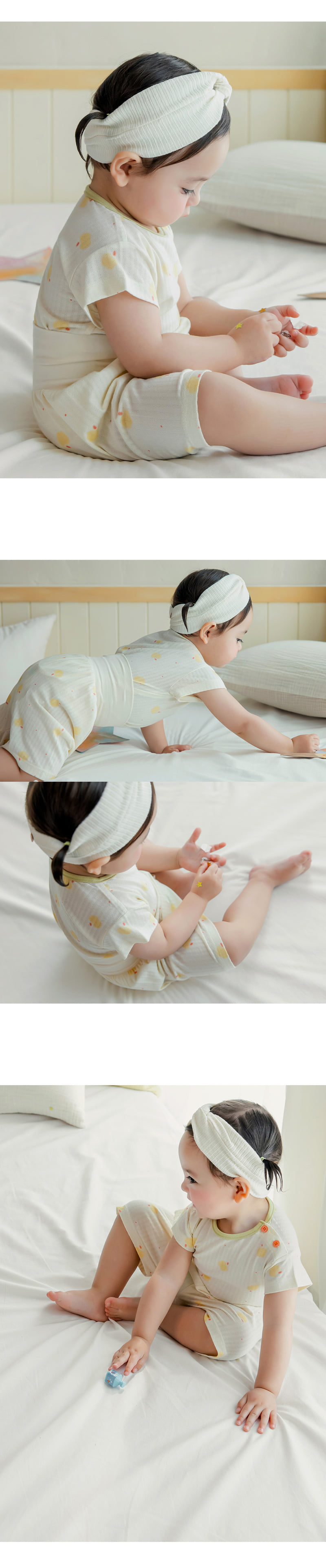 Kids Clara - Korean Baby Fashion - #babyclothing - Aromi Comfy Belly Baby Loungewear - 5