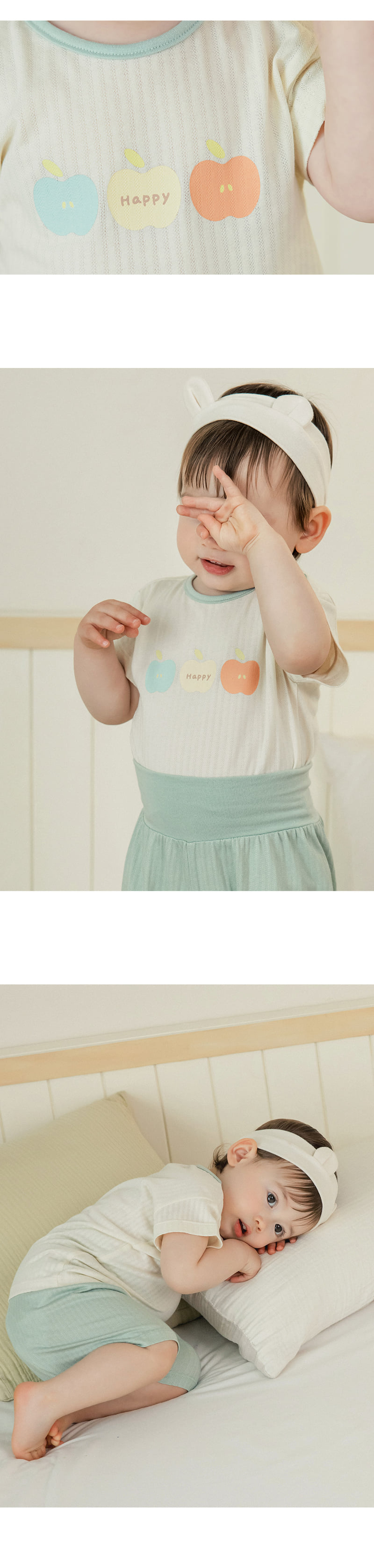 Kids Clara - Korean Baby Fashion - #babyboutiqueclothing - Tommy Comfy Belly Baby Loungewear - 4