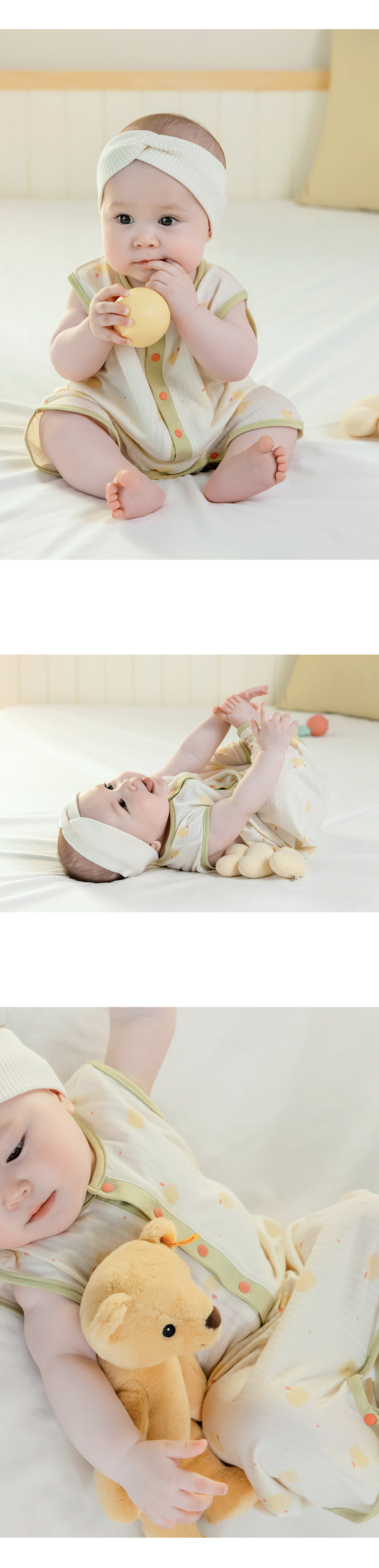 Kids Clara - Korean Baby Fashion - #babyclothing - Remy Baby Sleeping Vest - 3
