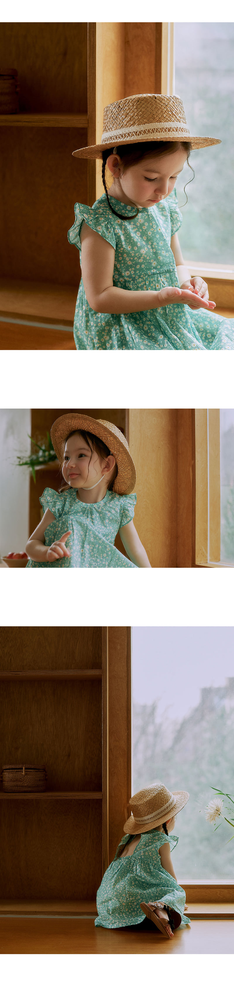 Kids Clara - Korean Baby Fashion - #babyclothing - Delin Baby Raffia Panama Hat - 3