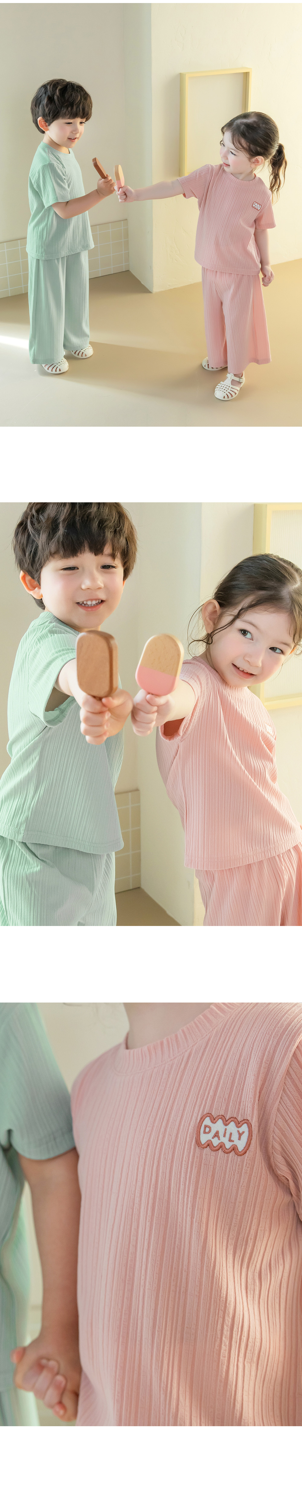 Kids Clara - Korean Baby Fashion - #babyclothing - Remore Pleats Setup - 2