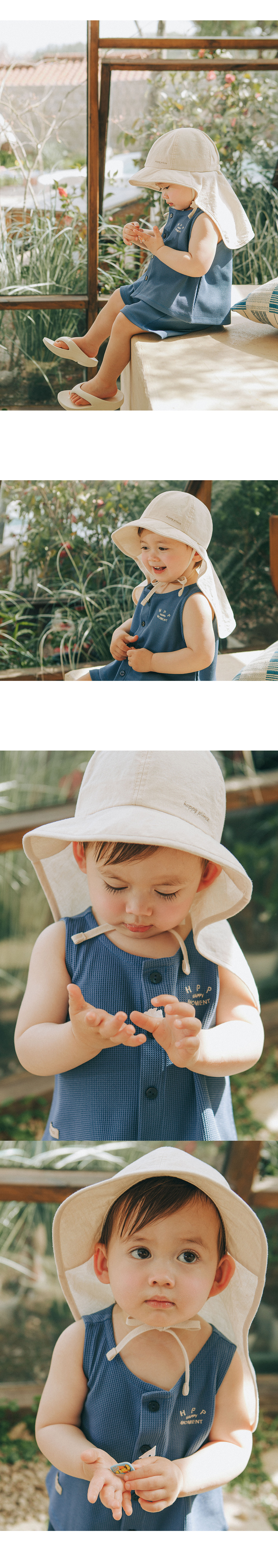 Kids Clara - Korean Baby Fashion - #babyclothing - Andante Flap Cap - 2