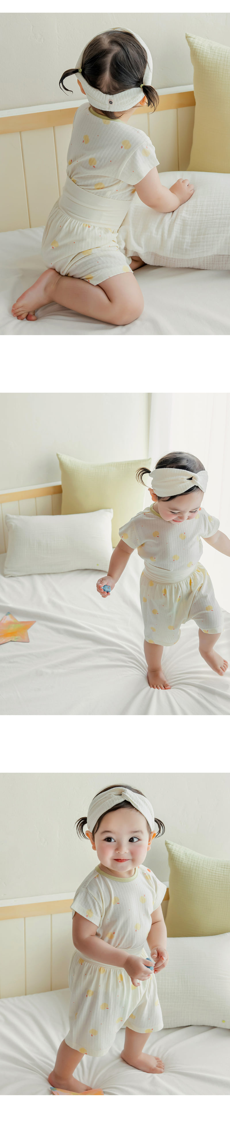 Kids Clara - Korean Baby Fashion - #babyfashion - Aromi Comfy Belly Baby Loungewear - 6