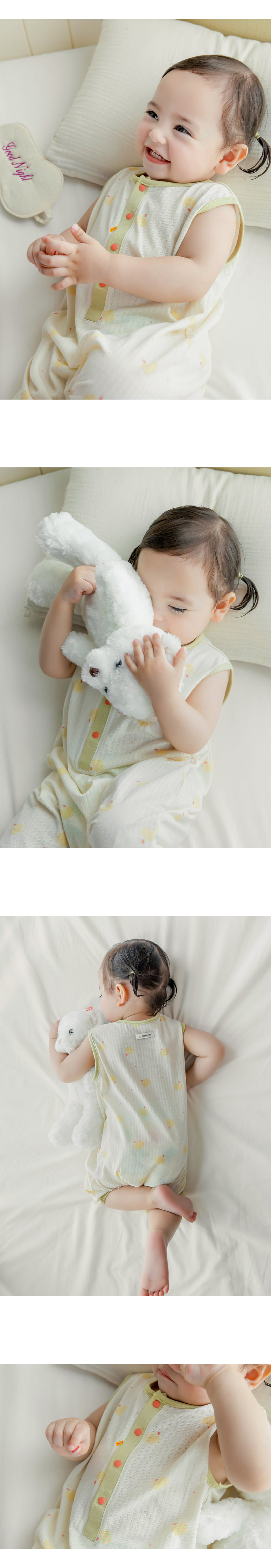 Kids Clara - Korean Baby Fashion - #babyclothing - Remy Baby Sleeping Vest - 4