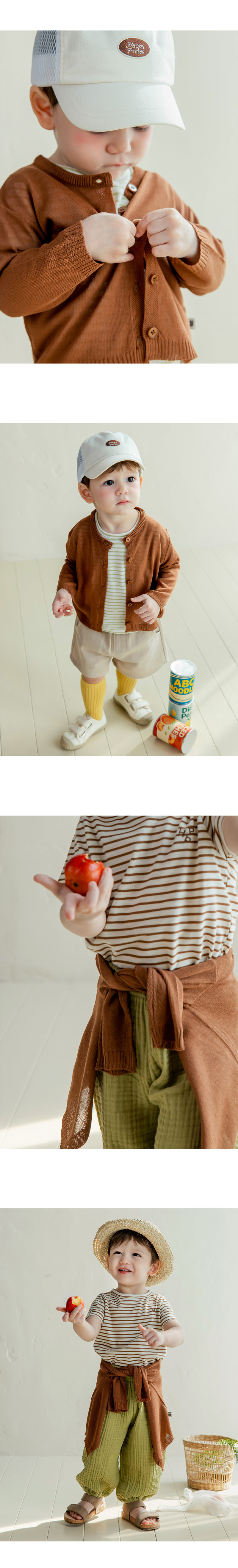 Kids Clara - Korean Baby Fashion - #babyfashion - Main Knit Cardigan - 3