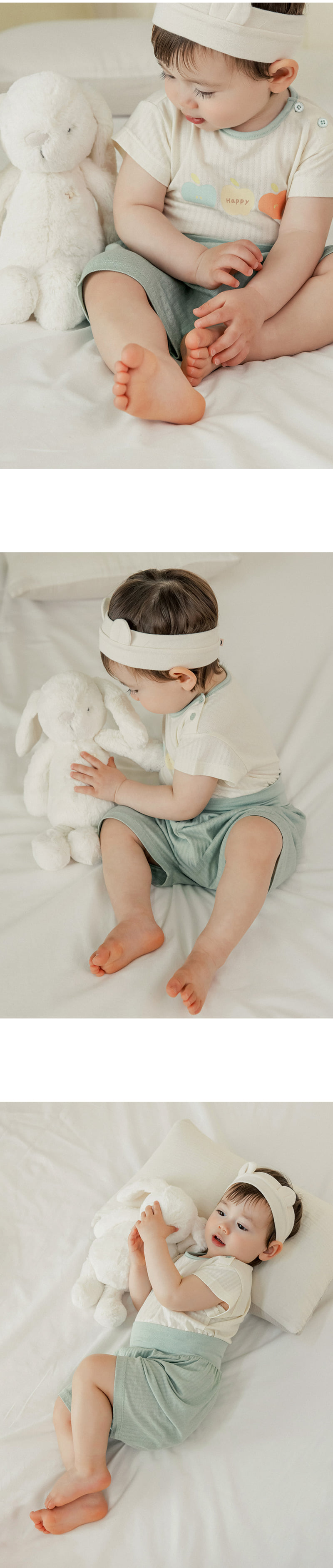 Kids Clara - Korean Baby Fashion - #babyfever - Tommy Comfy Belly Baby Loungewear - 6