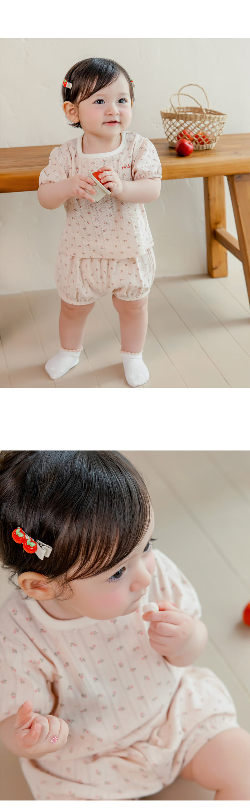 Kids Clara - Korean Baby Fashion - #babyfever - Ple Baby Hairpin Set (set of 5) - 4