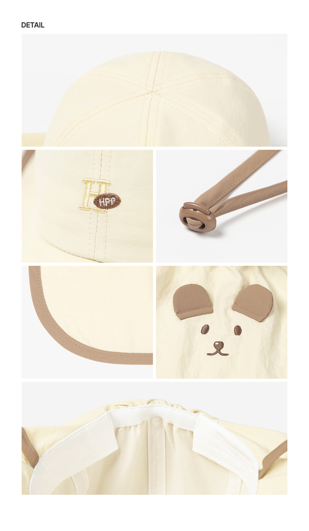 Kids Clara - Korean Baby Fashion - #babygirlfashion - Luya Baby Flap Cap - 10