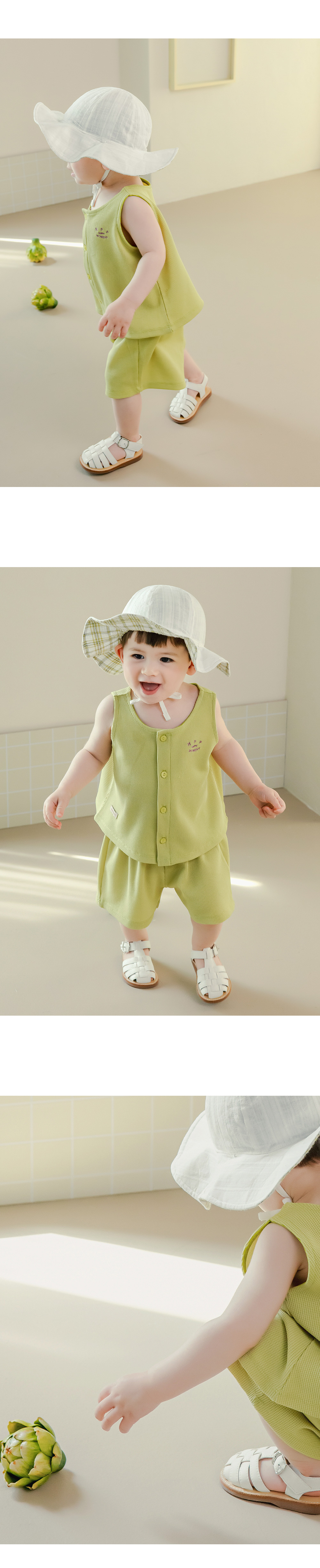 Kids Clara - Korean Baby Fashion - #babygirlfashion - Romei Loungewear - 9