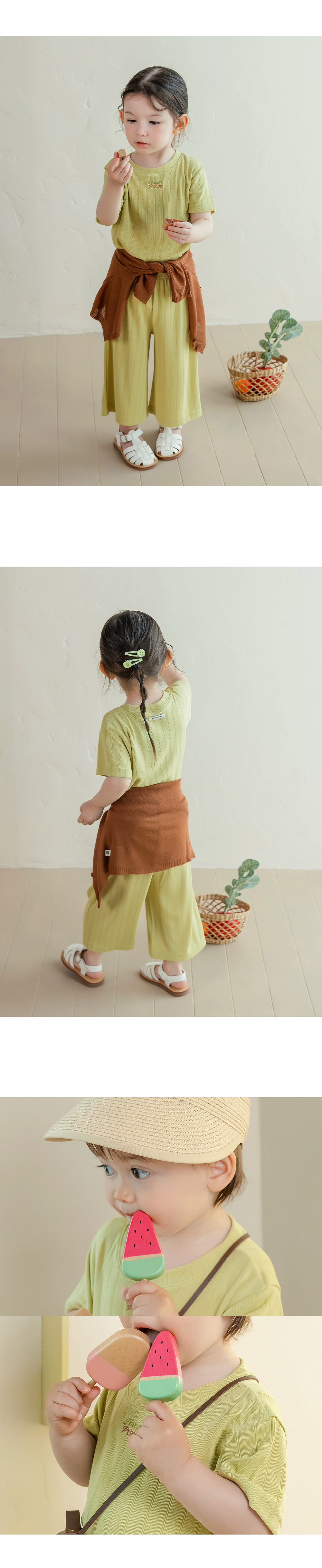 Kids Clara - Korean Baby Fashion - #babylifestyle - Bloom Pleats 3-Piece Setup - 5