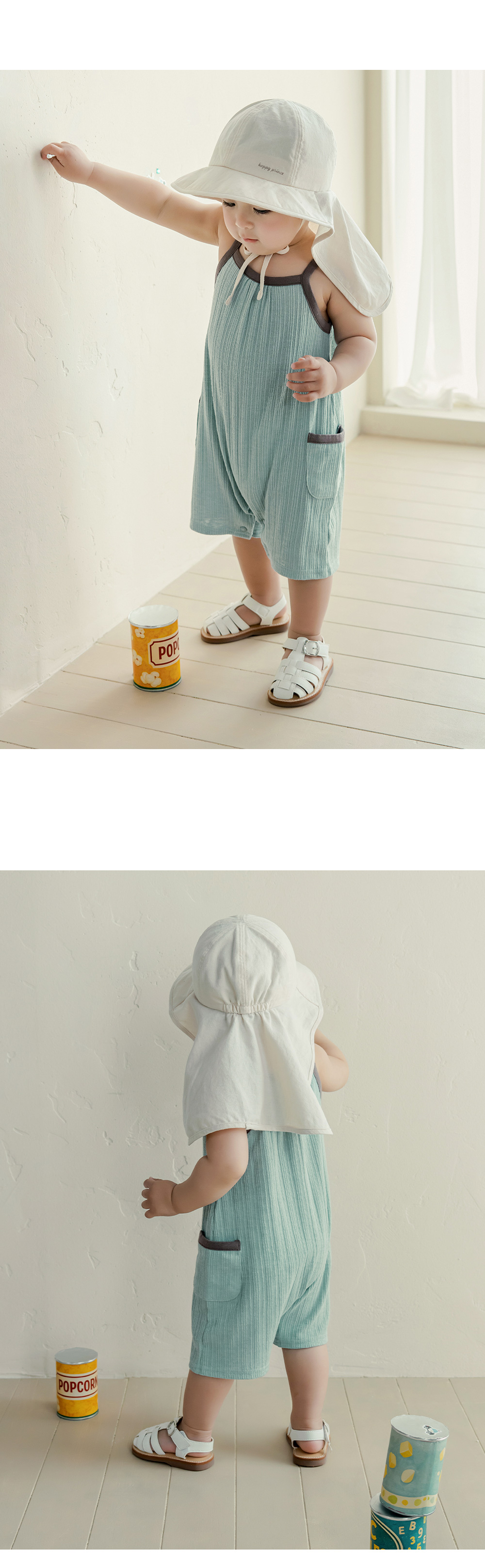 Kids Clara - Korean Baby Fashion - #babyoninstagram - Dio Baby Jumpsuit - 5