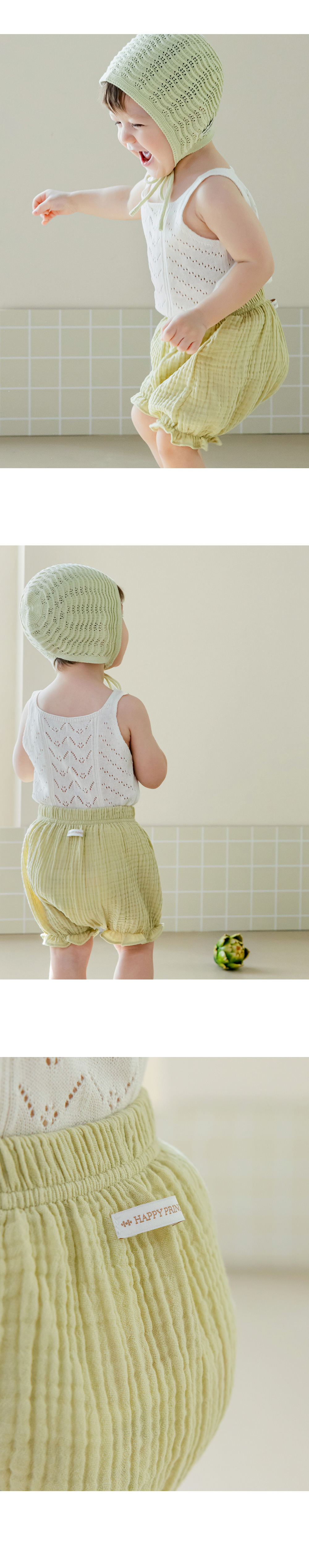 Kids Clara - Korean Baby Fashion - #babyoninstagram - Happy Bebe Yoru Summer Bloomers - 6